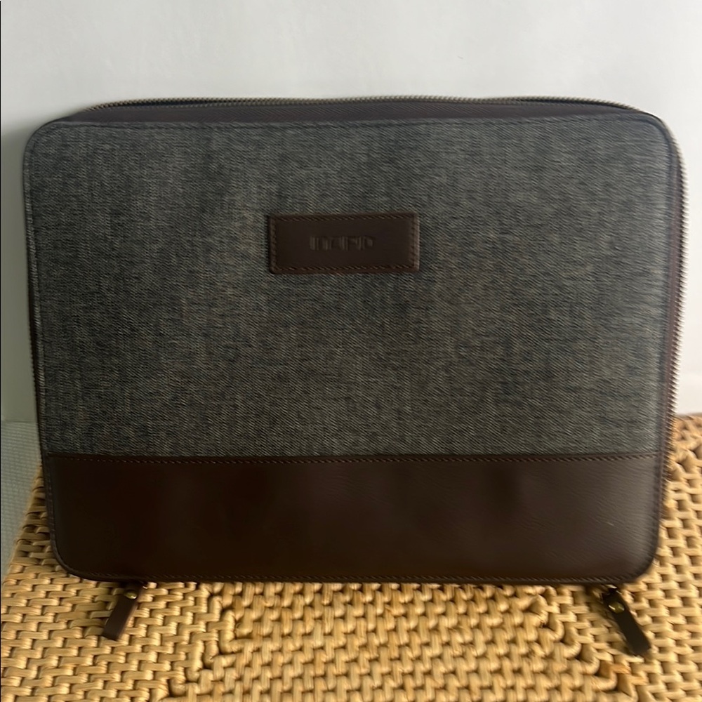 Incipio Gray and Brown Laptop Bag